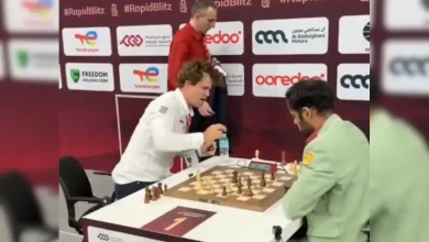 Magnus Carlsen Loses Cool After Shock Loss To Arjun Erigaisi At World Championship. Watch