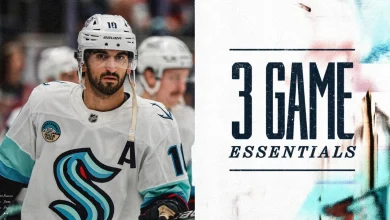 Mammoth (14-15-3) vs. Kraken (12-10-6) | 6:00 p.m.