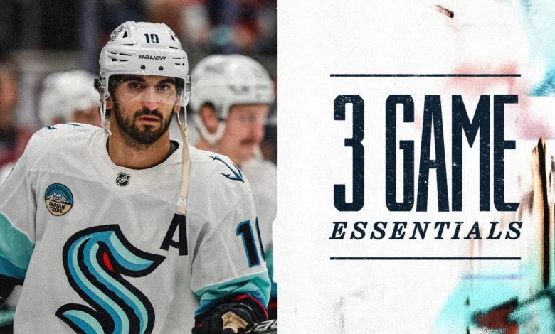 Mammoth (14-15-3) vs. Kraken (12-10-6) | 6:00 p.m.