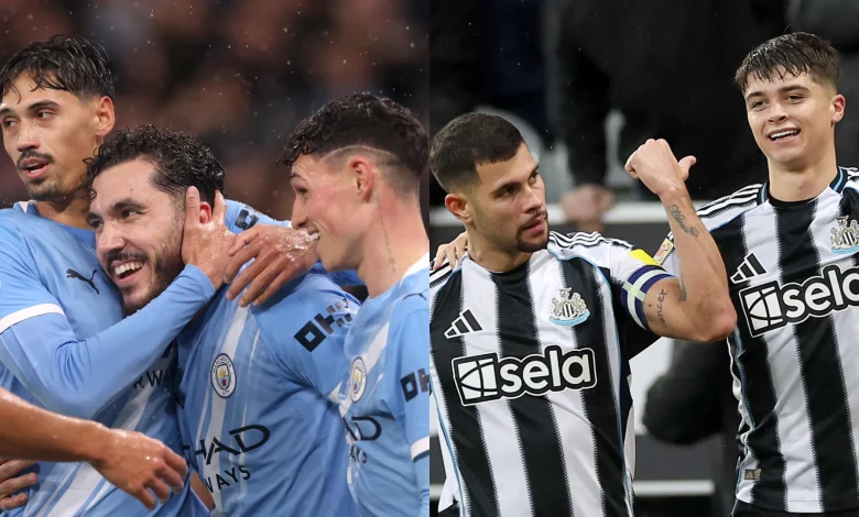 Man City and Newcastle advance to semi-finals