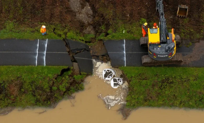 Man found dead in submerged car near Seattle after a week of heavy rain and flooding