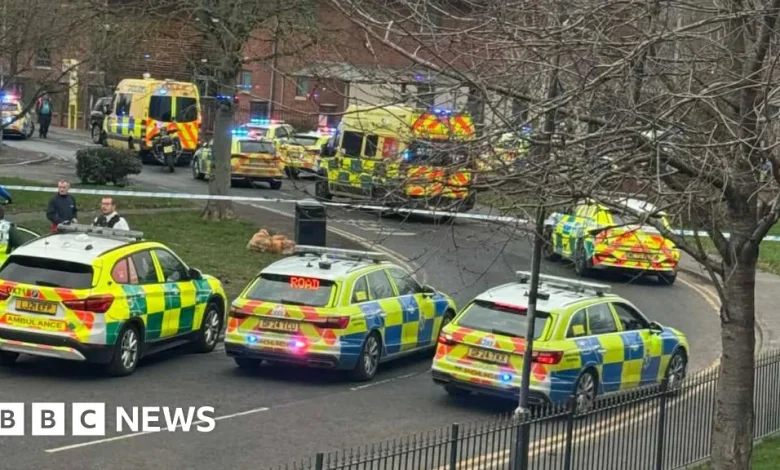 Man held after five people attacked in Newton-Le-Willows hospital