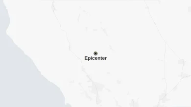Map: Small Quakes Shake Northern California on Thanksgiving Morning
