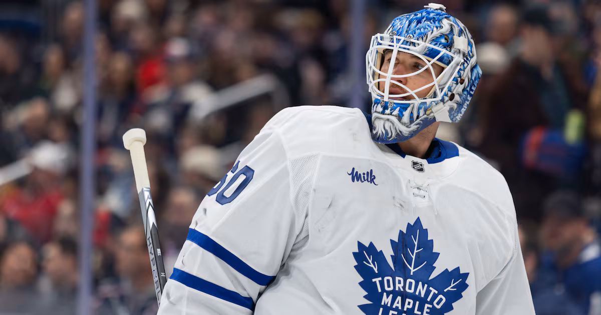 Maple Leafs G Woll (lower-body) will not return vs. Hurricanes