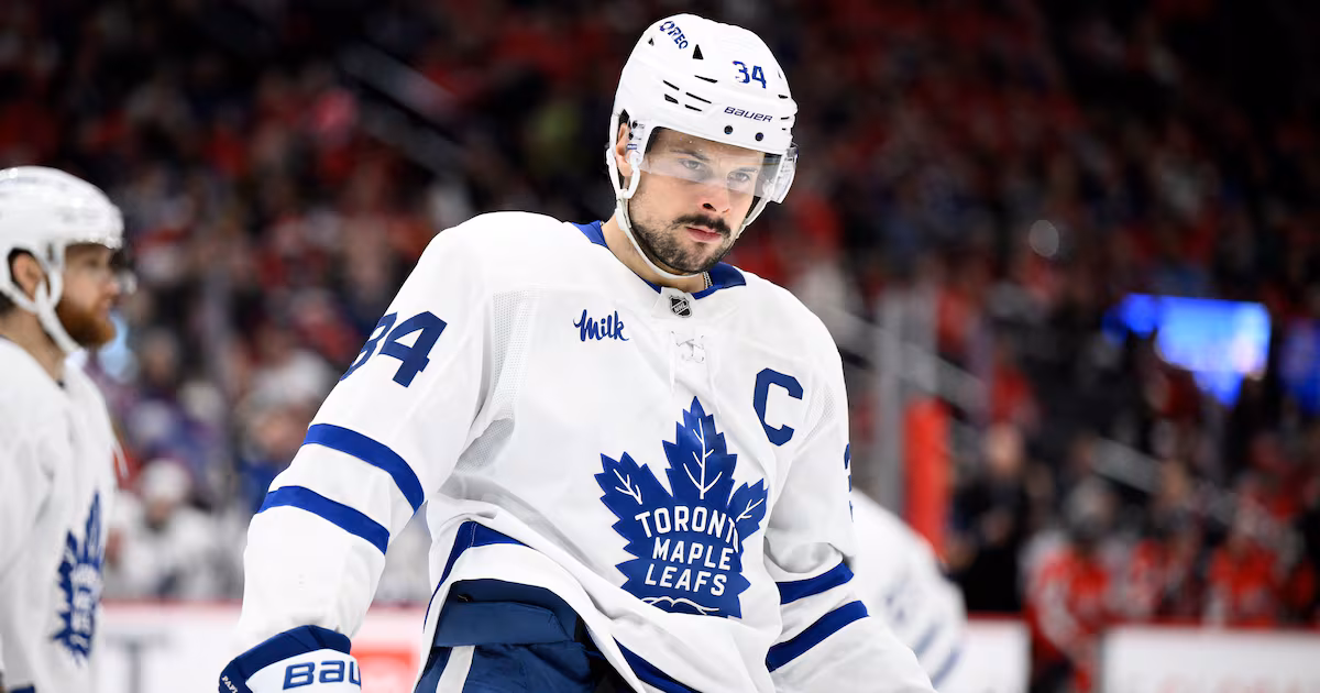 Maple Leafs’ Matthews, Nylander, Tanev and Joshua all out vs. Devils