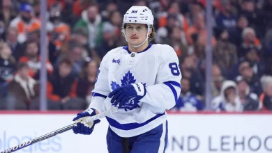 Maple Leafs' Nylander out vs. Red Wings, day-to-day with lower-body injury
