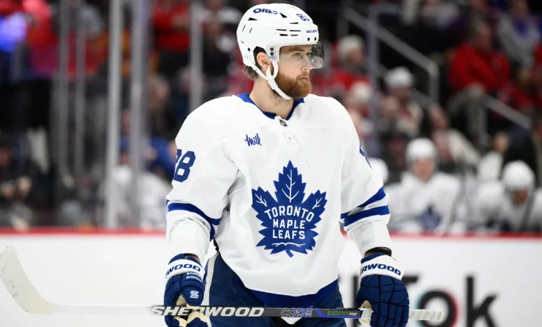 Maple Leafs' William Nylander exits with injury vs. Senators