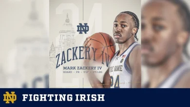 Mark Zackery IV Added to Men’s Basketball Roster – Notre Dame Fighting Irish – Official Athletics Website