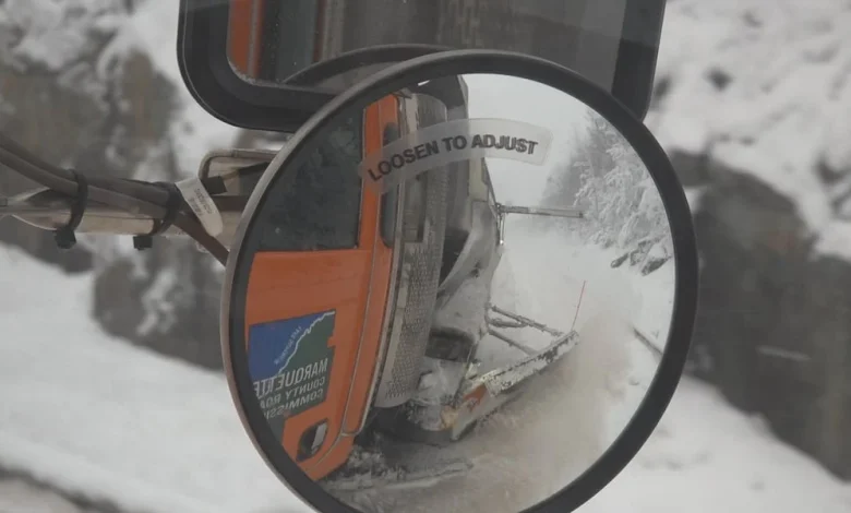 Marquette County Road Commission asks drivers to stay home