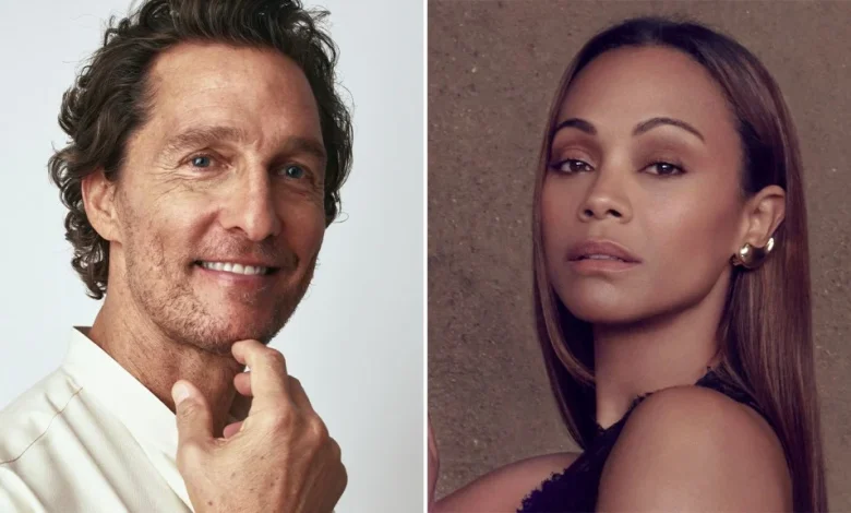 Matthew McConaughey And Zoe Saldana To Star In 'Positano' For Netflix