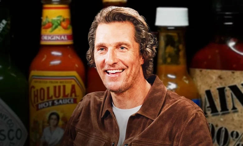 Matthew McConaughey Is Alright, Alright, Alright While Eating Spicy Wings