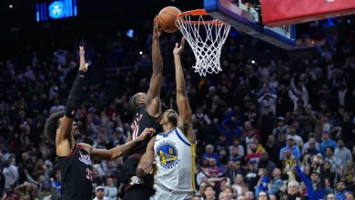 Maxey's 'amazing' block preserves 76ers' win