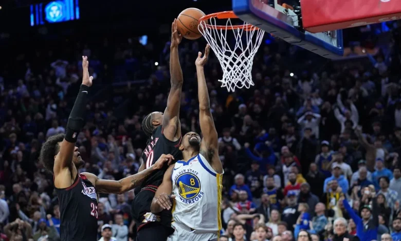 Maxey's 'amazing' block preserves 76ers' win