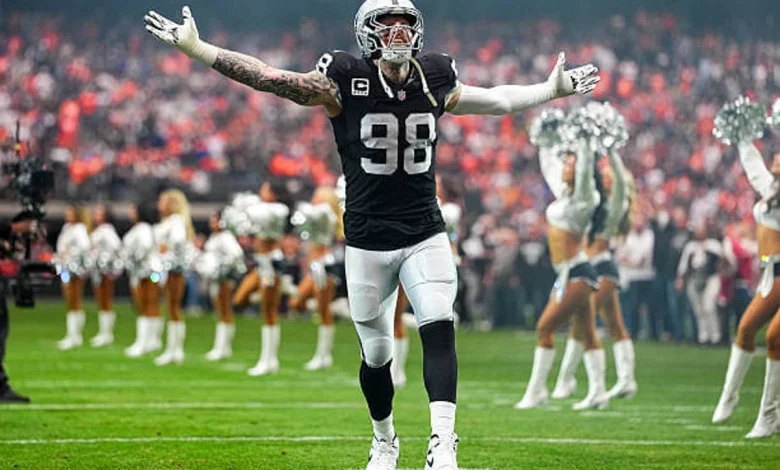 Maxx Crosby to miss Raiders’ game vs. Giants despite pushback, Pete Carroll says