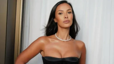 Maya Jama Steals Red Carpet Spotlight In Cheek-Baring Black Skirt