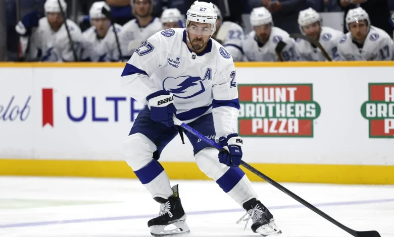 McDonagh signs 3-year, $12.3 million contract with Lightning