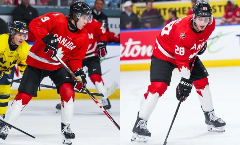McKenna, Martin setting foundation for Canada’s top World Junior Championship line