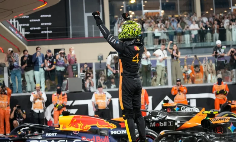 McLaren's Lando Norris wins first Formula 1 title at Abu Dhabi Grand Prix : NPR