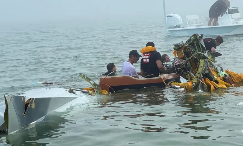 Mexican Navy plane on medical mission crashes in Texas : NPR