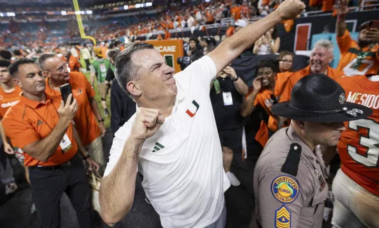 Miami Hurricanes make/miss College Football Playoff field
