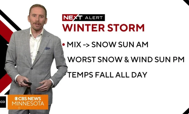 Mild Saturday before cold front brings lots of wind and possible heavy snow Sunday