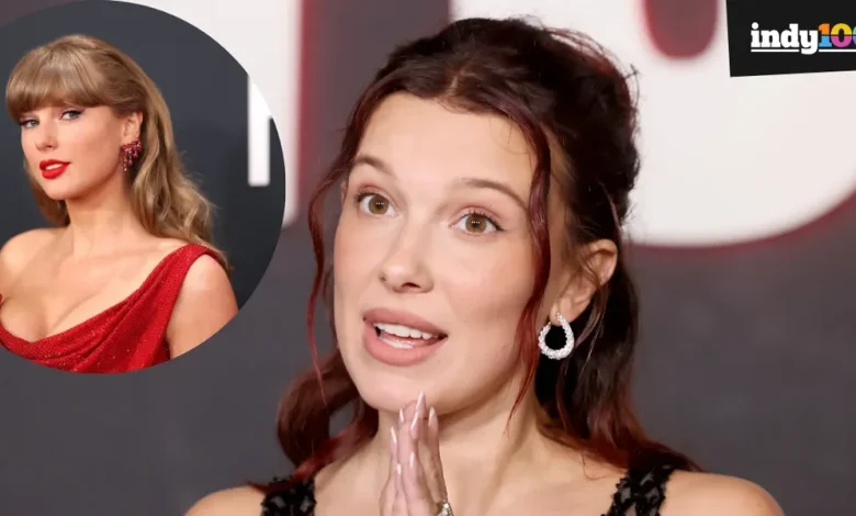 Millie Bobby Brown gives us the ultimate Swiftie round up of Stranger Things