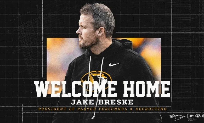 Mizzou Hires Jake Breske as the Tigers’ President of Player Personnel and Recruiting