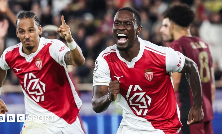 Monaco 1-0 Galatasaray: Folarin Balogun on target as hosts finally make chances count