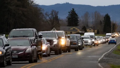 Monday road, school closures after flooding last week