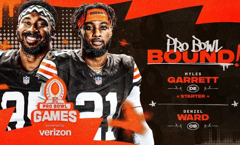 Myles Garrett and Denzel Ward earn Pro Bowl honors