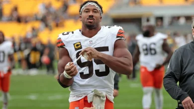 Myles Garrett reaches out to Steelers rival T.J. Watt in the wake of his collapsed lung