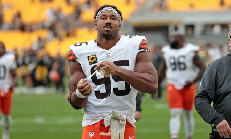 Myles Garrett reaches out to Steelers rival T.J. Watt in the wake of his collapsed lung