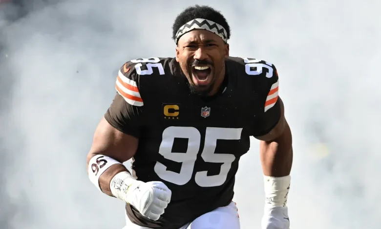 Myles Garrett sacks record live updates: Stats, highlights on Browns vs Steelers