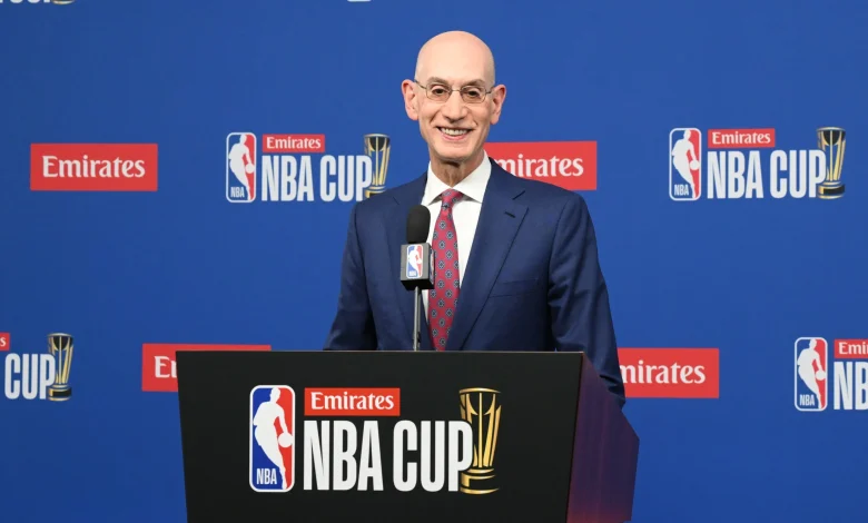 NBA commissioner Adam Silver addresses expanison, Cup future, and NBA Europe