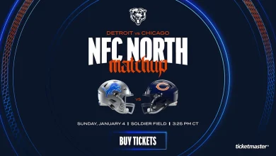 NFL sets kickoff time for Bears-Lions season finale - Chicago Bears
