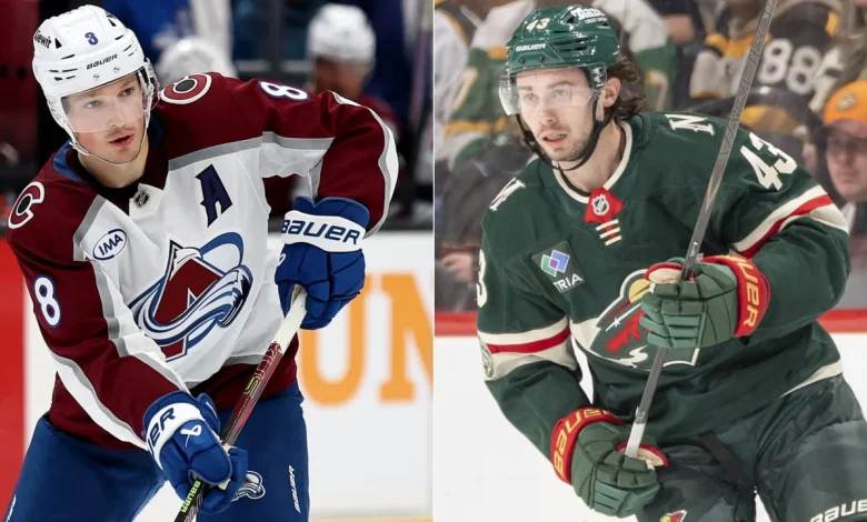 NHL EDGE stats comparison: Makar vs. Quinn Hughes