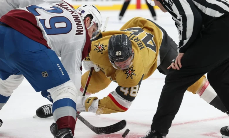 NHL On Tap: Avalanche look to keep rolling against Golden Knights