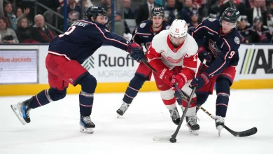 NHL On Tap: U.S. Olympic hopefuls take ice when Red Wings visit Blue Jackets