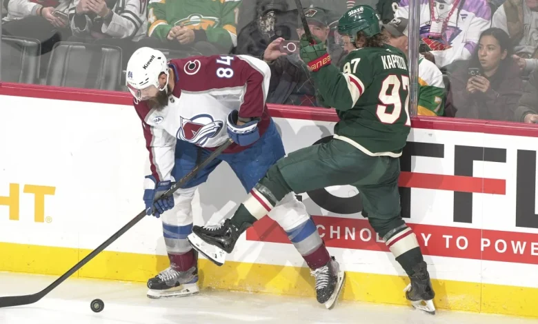 NHL On Tap: Wild host Avalanche, seek 8th straight win