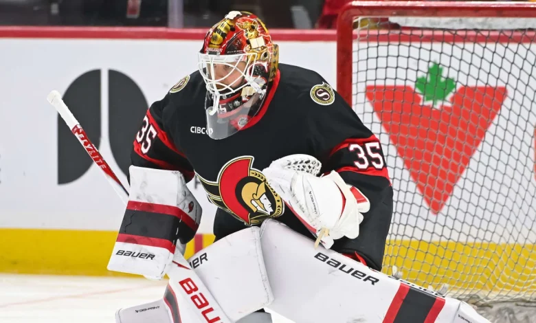 NHL Status Report: Ullmark taking leave of absence from Senators