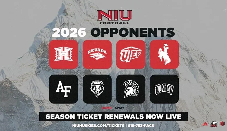 NIU Football 2026 Mountain West Opponents Announced