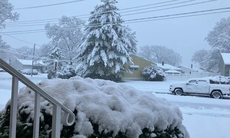 N.J. snowfall totals top 8 inches in some areas. See early snow reports in each county.