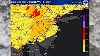 N.J. weather: Ice emerging as major concern in tonight’s winter storm. Snowfall totals cut.