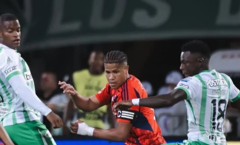 Nacional vs. Medellín: Alineaciones titulares, fecha 5 de cuadrangulares