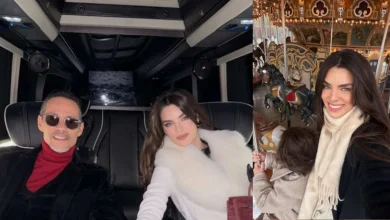 Nadia Ferreira vive una Navidad familiar en Nueva York