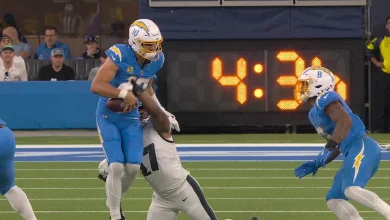 Nakobe Dean's strip sack on Herbert marks fifth turnover in 11 plays