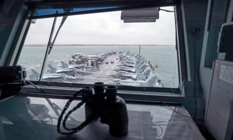 Navy deployment marred by friendly fire, lost jets, collision at sea