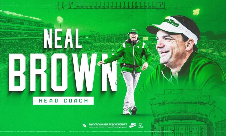 Neal Brown Hired as 21st UNT Head Football Coach