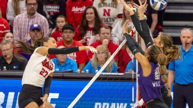 Nebraska Weathers Dip in Offense, Sweeps Kansas State