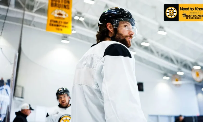 Need to Know: Bruins vs. Blues